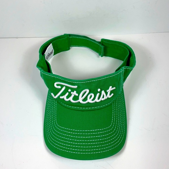 Titleist Tour Performance Golf Visor Pro V1 Green